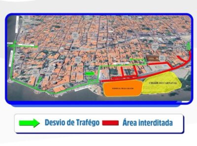 SMTT orienta motoristas sobre mudanças no tráfego durante festa na Cidade do Carnaval