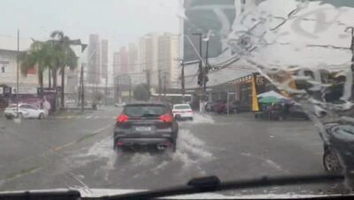Temporal provoca alagamentos e complica trânsito na Grande São Luís