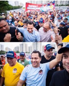Gleydson Resende arrasta multidão no lançamento da pré-candidatura de Orleans Brandão em São Luís