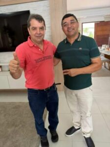 Hilton Gonçalo recebe prefeito de Afonso Cunha e reforça apoios à pré-candidatura ao Senado