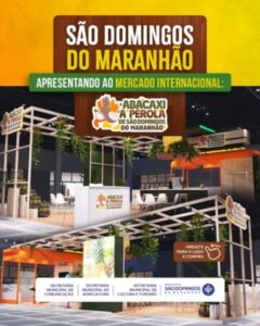 São Domingos do Maranhão leva seu abacaxi para a Fruit Attraction São Paulo