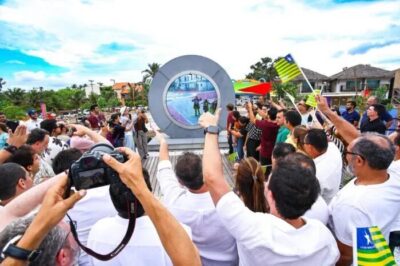 Portal interativo inaugurado em Barra Grande tem conectividade garantida pela Piauí Link e integra rede de inovação em tempo real