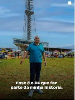 Governador Ibaneis Rocha, ao refletir sobre seu trabalho, afirma que esse é o Distrito Federal que faz parte da minha história