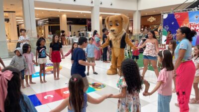 Cabelo maluco e personagens infantis: veja a programação de férias do Golden Shopping