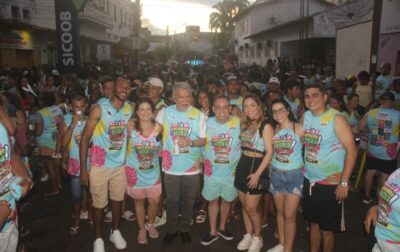 Catulé Júnior reúne milhares de foliões em Caxias com o bloco “Tá chegando a hora!”