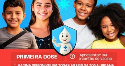 Prefeitura de Timon inicia vacinação contra a dengue para crianças e adolescentes