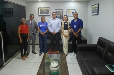 Representantes do CRP-MA visitam gabinete da Presidência da Câmara em inspeção sobre atuação de plano de saúde em Timon