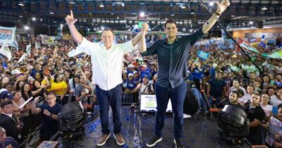 Com 40 mil pessoas e 182 prefeitos, Orleans Brandão lança pré-candidatura ao governo do Maranhão