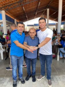 Prefeito de São Francisco do MA declara apoio a Túlio Rezende, que intensifica presença no Sertão Maranhense