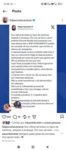 Camarão critica pedido de cassação contra Braide e aponta “uso eleitoral” da Câmara