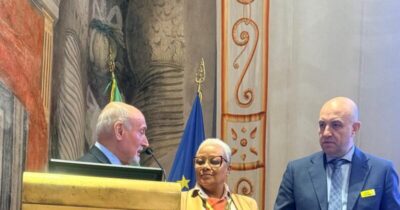 Maranhense é homenageada no Senado italiano