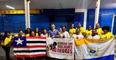 Com apoio da Prefeitura, delegação timonense participa da Marcha das Mulheres Negras em Brasília