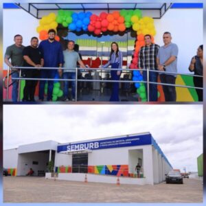 Fred Campos entrega novo prédio da SEMRURB em Paço do Lumiar