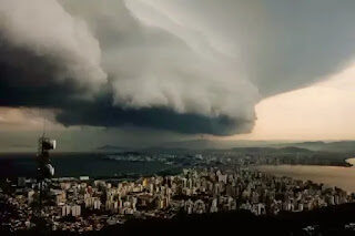 Alerta Vermelho: 4 estados estão sob forte risco de tempestades desastrosas nos próximos dias