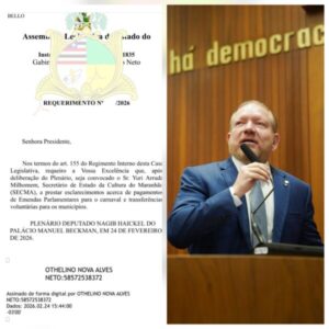 Assembleia convoca secretário de Cultura para explicar repasses do Carnaval do MA