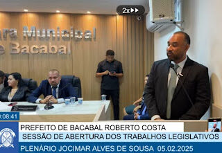 Em tom conciliador, prefeito Roberto Costa diz que a Câmara de Vereadores representa o verdadeiro sentimento da população