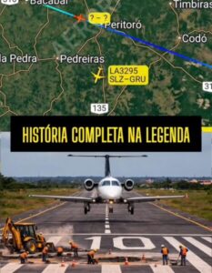 Jato que decolou de Bacabal faz pouso de emergência no Piauí; ouça áudios