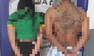 Suspeito de cometer pelos menos 12 homicídios é preso com a esposa no interior do estado