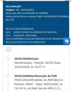 PGR manifesta-se contra afastamento de Brandão em pedido do PCdoB