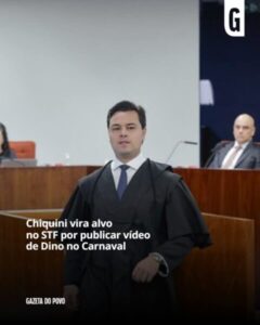 Advogado que atuou no governo Flávio Dino aciona no STF colega que postou vídeo do então ministro da Justiça pulando em trio e fazendo o “L” no Carnaval de 2023