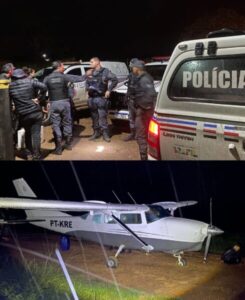 Avião com mais de meia tonelada de cocaína, avaliada em R$ 26 milhões, é apreendido no Maranhão