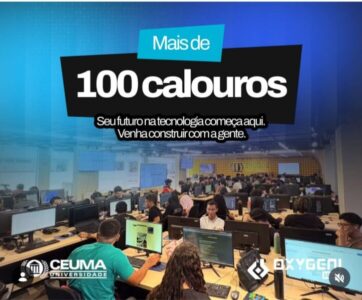 Oxygeni Hub conecta mais de 100 calouros na Universidade Ceuma com a construção do futuro da tecnologia