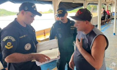 Marinha inspeciona mais de 2.100 embarcações e emite 201 notificações no Maranhão durante a Operação Navegue Seguro