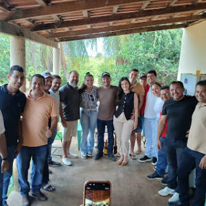 Prefeito Fernando Pessoa visita vereador Aldi e vistoria obras no povoado Criolí