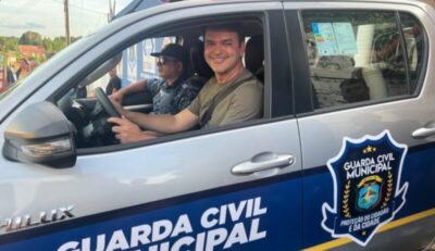 Em plena terça de Carnaval, Rubens Jr. entrega Hilux zero km para a Guarda Municipal de Matões
