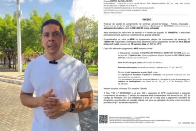 Paulo Marinho Jr. sofre bloqueio de ativos após descumprir decisão da Justiça Eleitoral
