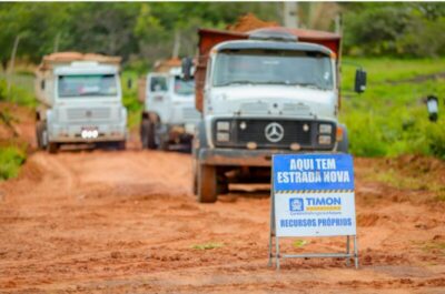 Prefeitura de Timon intensifica recuperação de estradas vicinais na zona rural