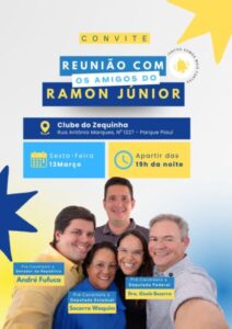Ramon Jr. prepara grande encontro político em Timon e vai apresentar seus pré-candidatos