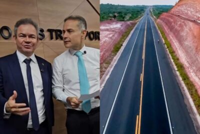 Prefeito Rafael avança em Brasília e entrega ao ministro Renan Filho projeto de iluminação do Contorno Rodoviário de Timon