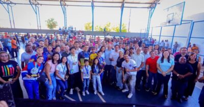 Prefeitura de Timon e Ministério do Esporte assinam ordem de serviço para reforma da piscina semiolímpica do Complexo Miguel Lima