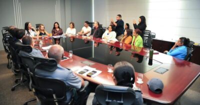 Iracema Vale recebe instituições em reunião de agradecimento pela defesa e proteção das mulheres