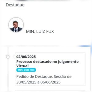 Fux anula votos e arrasta julgamento sobre comando da Alema