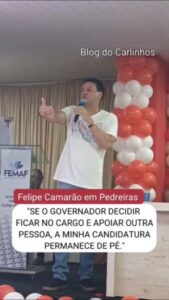 Camarão reafirma pré-candidatura ao governo do Maranhão, mesmo sem apoio de Brandão
