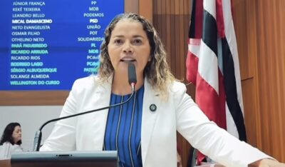 Mical Damasceno critica ausência de seu nome em pesquisa eleitoral para o Senado e fala em tentativa de “abafar” seu projeto