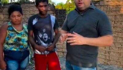 Prefeito Alex Almeida vai construir casa de alvenaria para família que perdeu moradia de taipa num  incêndio em Lago Verde