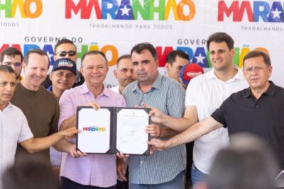 Orleans Brandão cumpre agenda municipalista com entrega de obras e assinaturas para novos investimentos em Loreto