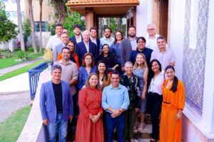 Deputados fazem visita de cortesia a Roseana Sarney após retorno de tratamento de saúde em São Paulo