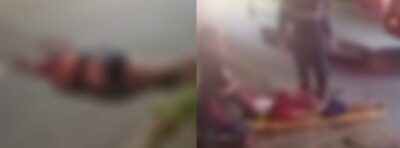 Mulher morre e duas pessoas ficam feridas em grave acidente