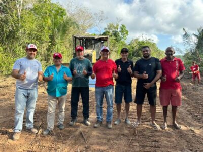 Prefeitura de Bequimão inicia abertura de nova estrada que vai ligar Boa Vista a Jacaretiua