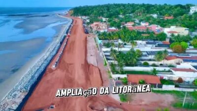 Obra da Litorânea: secretário e empresária reafirmam legalidade do serviço