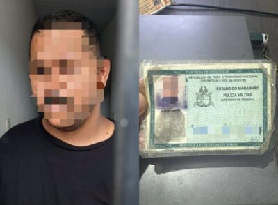 PM de São Luís volta a ser preso suspeito de novo roubo de veículo no interior do MA