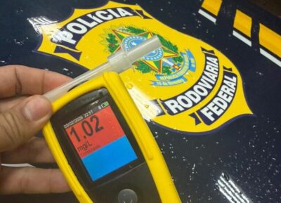 Cinco casos de embriaguez ao volante são registrados em rodovias federais do Maranhão