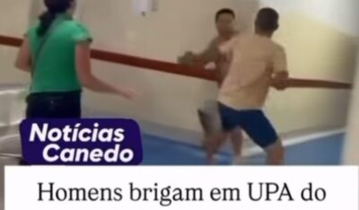 Homens brigam em UPA do Jardim América por conta de Lula e Bolsonaro: VEJA O VÍDEO