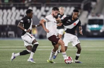 Fluminense vence Vasco com um a menos