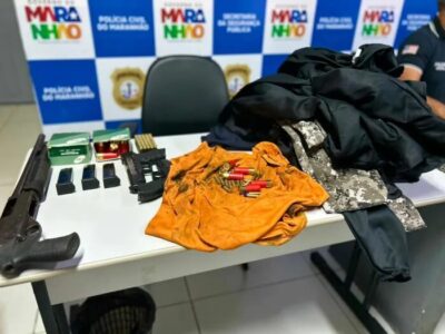 PMMA prende suspeito de envolvimento em homicídios na Grande Ilha, apreende armas e munições e frustra nova ação criminosa