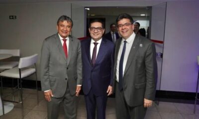 Rafael Fonteles prestigia posse de piauiense como presidente do Conselho Federal de Contabilidade e reforça importância da categoria